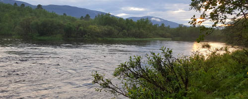  River Vuolajohka, upper side